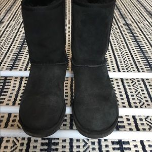 Uggs Black Boots Women’s Size 8